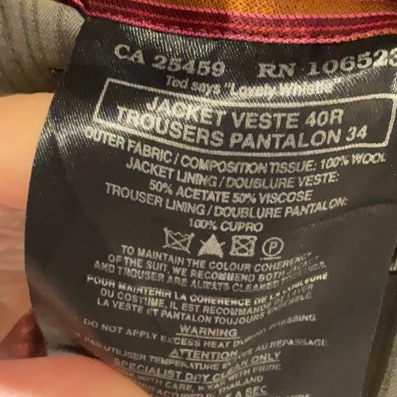 TK Ted Baker Endurance wool suit - Picture 10 of 11